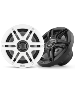 Clarion Marine Høyttalere 6,5" Sport, hvit/sort grill