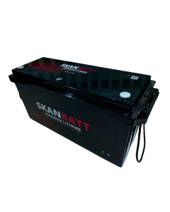 Skanbatt Premium Lithium 24V 100Ah 100A BMS Bluetooth Heat