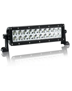 Dekkslyskaster LED 25cm 100W Sort 12 / 24 Volt