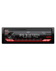 JVC KD-X282DBT stereoanlegg med Dab+ og Bluetooth, 1-DIN