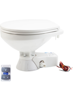 Jabsco Quiet Flush Regular 12V elektrisk toalett (utgått)