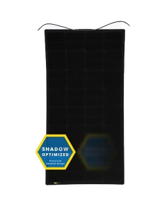 SUNBEAMsystem Maxa 109W Flush Black solcellepanel med MC4 kontakter