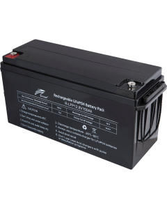 Ritar Lithium 12V LiFePO4-batteri 150Ah med 100A BMS