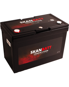 Skanbatt Premium Lithium 24V 50Ah 50A BMS Bluetooth Heat