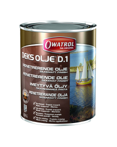 Owatrol Dekksolje D.1 Silkematt 2,5 l