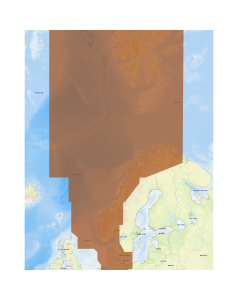 C-map MAX-N+ MSD EN-Y300 - kartbrikke med Danmark, Vest-Sverige og Norge