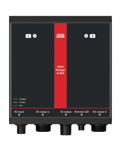 DEFA MarineCharger 2x35A batterilader