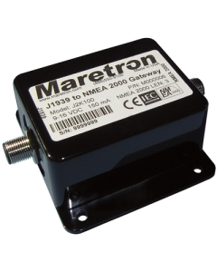 Maretron J2K100 motordataovervåkning J1939 til NMEA2000