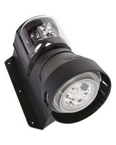 Aqua Signal Serie 43 LED topp- og dekkslys (svart)