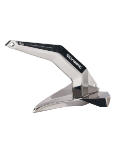 Quick Olympic anker - blankpolert syrefast stål, 7 kg