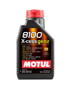 Motul 8100 motorolje syntetisk 5W-40 1 liter