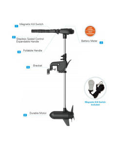 Haswing Protruar 3.0 12Volt / 900Watt elektrisk påhengsmotor