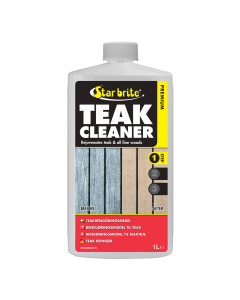 Star Brite Premium Teak Cleaner Step 1 - 1L