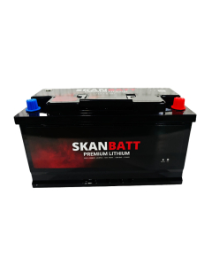 Skanbatt Premium Lithium 12V 180Ah 160A BMS Bluetooth Heat Bobil