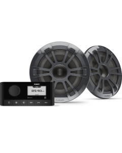 Fusion MS-RA60 stereopakke med EL-Sport h&oslash;yttalere (Gr&aring;)