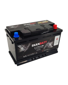 Skanbatt Bluetooth Lithium 12V 60Ah LiFePo4 startbatteri 900CA