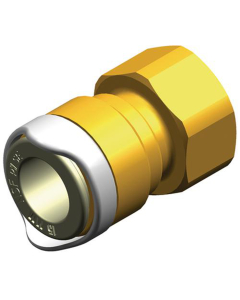 Whale Quick Connect adapter 15mm hun - 1/2" BSP hun