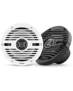 Clarion Marine Høyttalere 6,5" Classic, hvit/sort grill