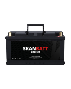 Skanbatt Lithium12V 104Ah LiFePo4-batteri, 100A BMS