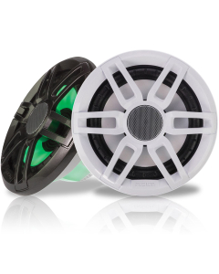 Fusion XS-FL65SPGW 6,5" høyttaler med LED-belysning (Sportgrill)