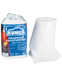 Kungs Polertørk på rull, 200 g, 50 ark