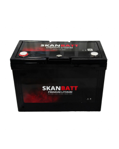 Skanbatt Premium Lithium 12V 100Ah 100A BMS Bluetooth Heat