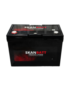 Skanbatt Premium Lithium 12V 100Ah 100A BMS Bluetooth