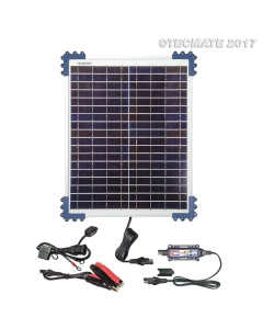 Optimate solcellepanel 20W med regulator