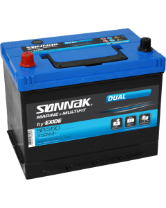 Exide Sønnak Dual SR350 12V 80 Ah blybatteri