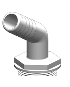 Trudesign 120° slangekobling til 3-veis ventil 1" (25mm)