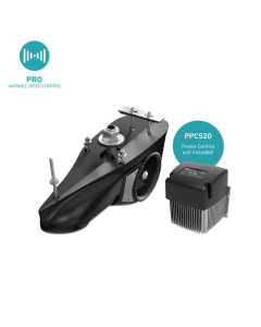 Sleipner SX50/140 PRO baugpropell med effektkontroll-Hydropod-12V-50kg-50mm