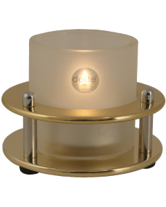 Delite Porthole telysholder polert messing