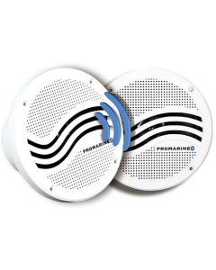 LTC Promarine BT65 6,5" høyttalere med forsterker og Bluetooth (hvit)