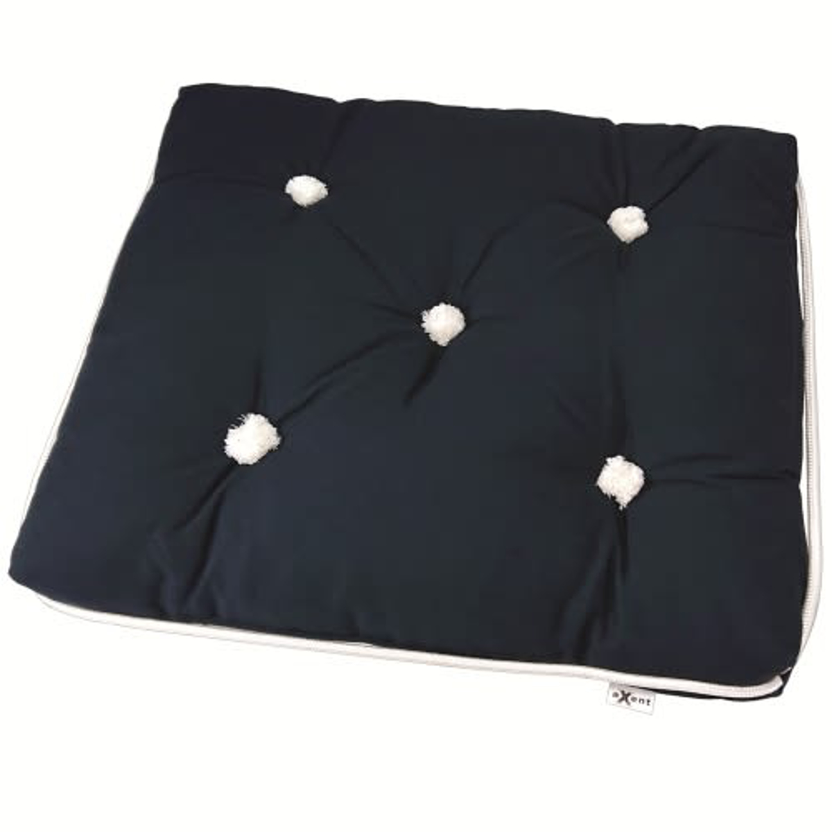 aXent Båtpute Kapok, enkel -Mørk blå